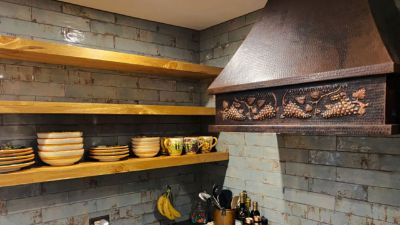 Transform Your Kitchen with a Custom Made Copper Range Hood by SoLuna